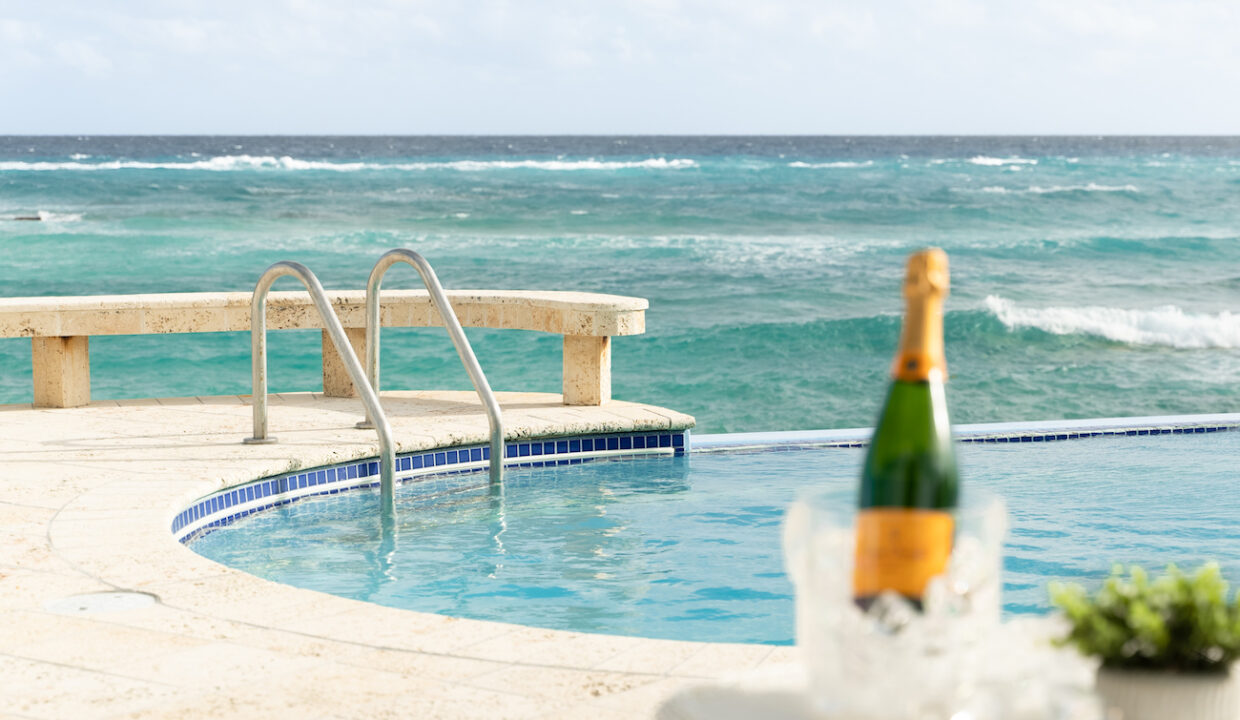 2 Ocean View Pool Deck Champagne